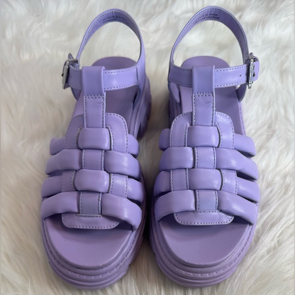 Trent Platform Fisherman Sandals Women’s Size 6 - Picture 2 of 6